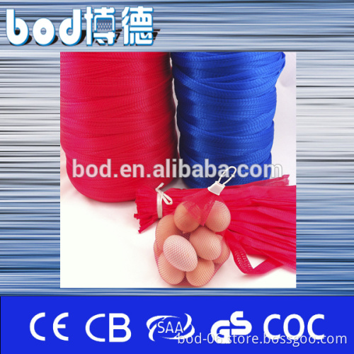 plastic egg net bag in roll